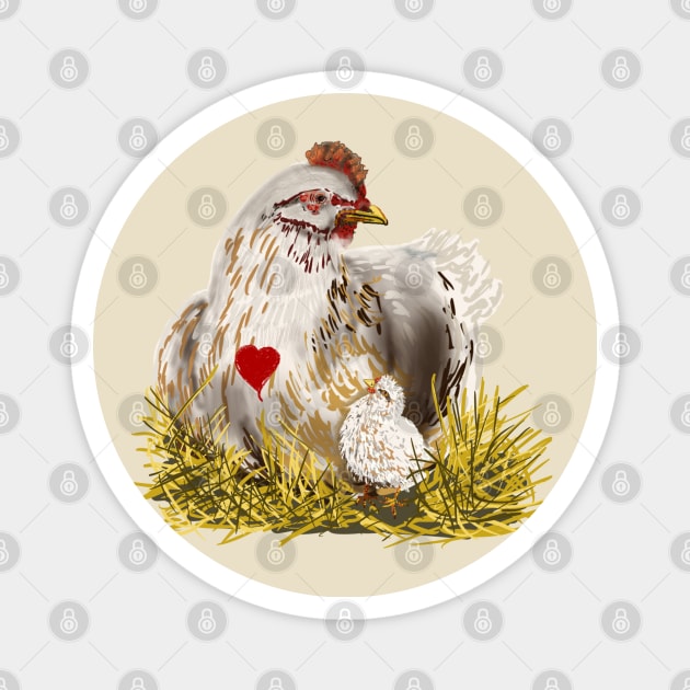 I love Chickens! Magnet by Salzanos